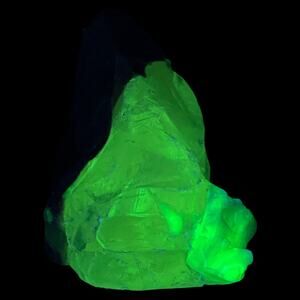 Vaseline Carmel and Milk Glass Art Glass Cullet Uranium Slag Glass #4GX32
